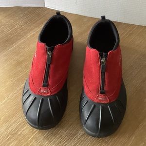 Ryka Rubber Zip Up Comfort waterproof Walking Shoes Size 10M